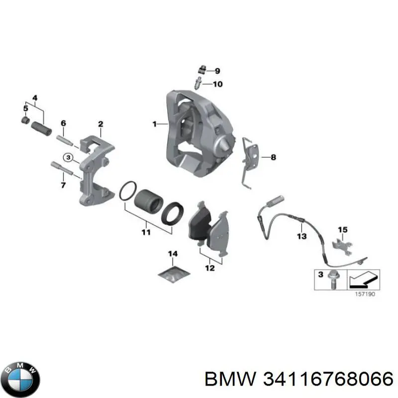 34116768066 BMW 