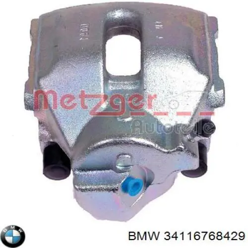 Супорт гальмівний передній лівий BMW 34116768429 ціна, від 33.03 USD