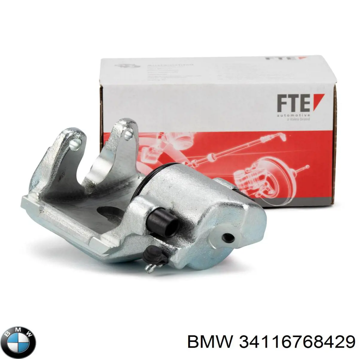 34116768429 BMW Супорт гальмівний, передній, лівий