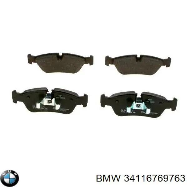 34116769763 BMW колодки гальмівні передні, дискові