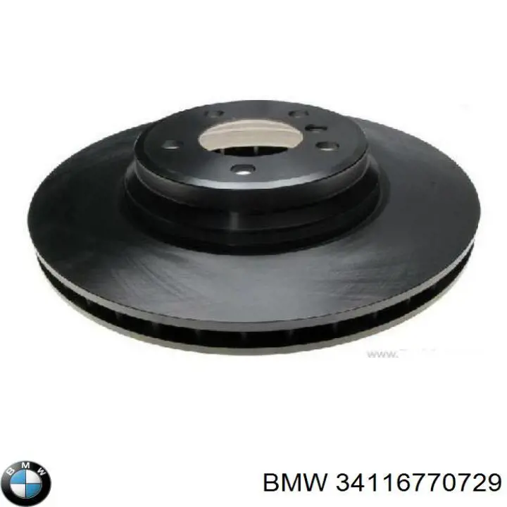 34116770729 BMW Гальмо дискове переднє