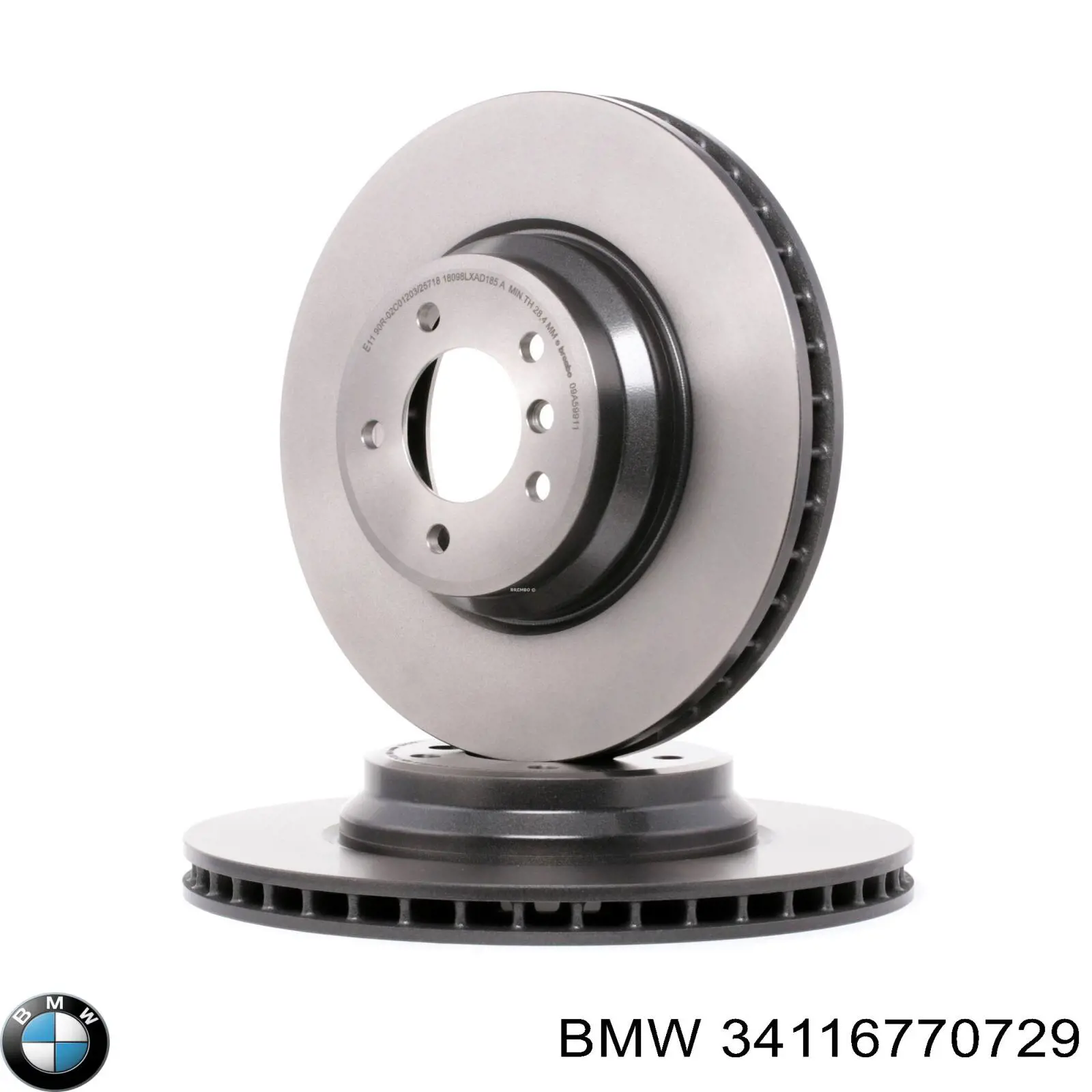 Купити 34116770729 BMW Ротор гальмівний