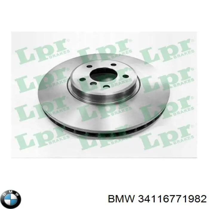 Купити 34116771982 BMW Ротор гальмівний