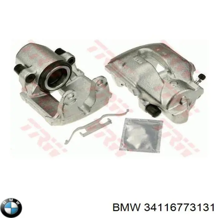 Купити 34116773131 BMW Супорт гальмівний передній лівий