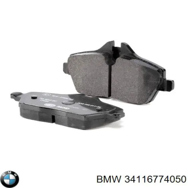 Купити 34116774050 BMW Колодки гальмівні передні, дискові