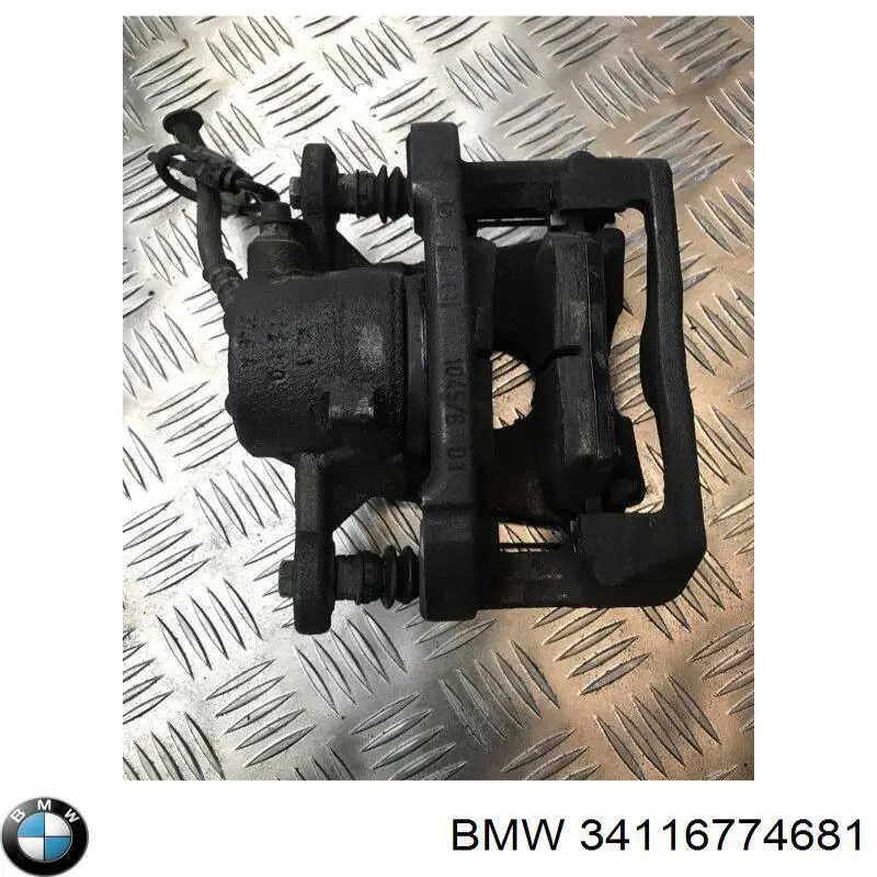 Купити 34116774681 BMW Супорт гальмівний передній лівий