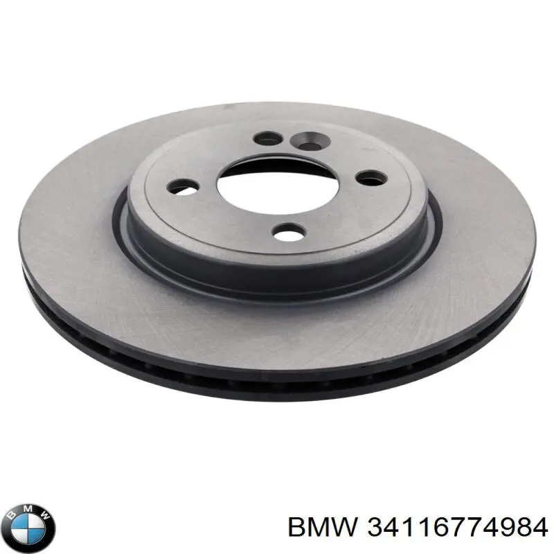 Купити 34116774984 BMW Ротор гальмівний