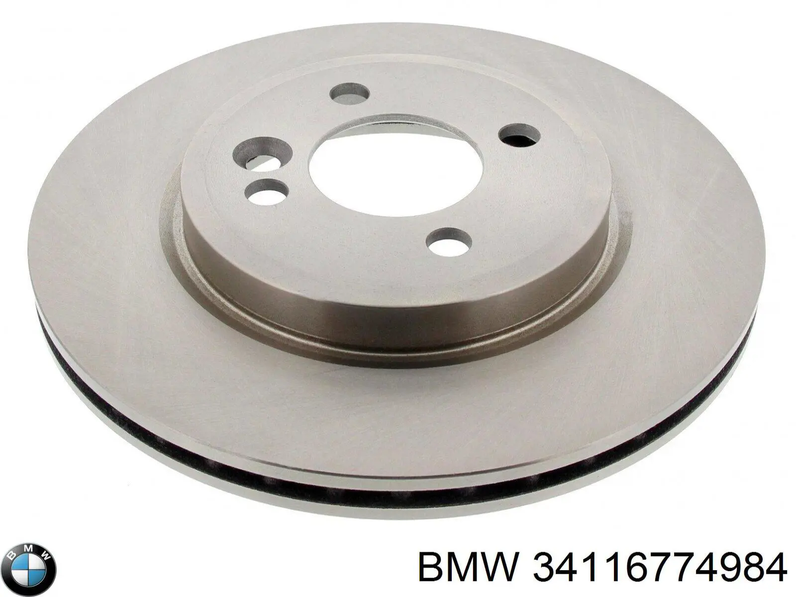 Диск переднього гальма BMW 34116774984 ціна, від 29.62 USD