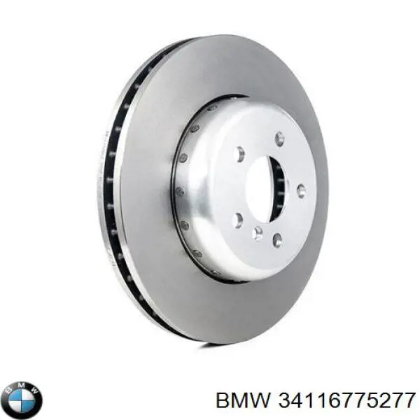 Гальмівні диски передні 34116775277 BMW