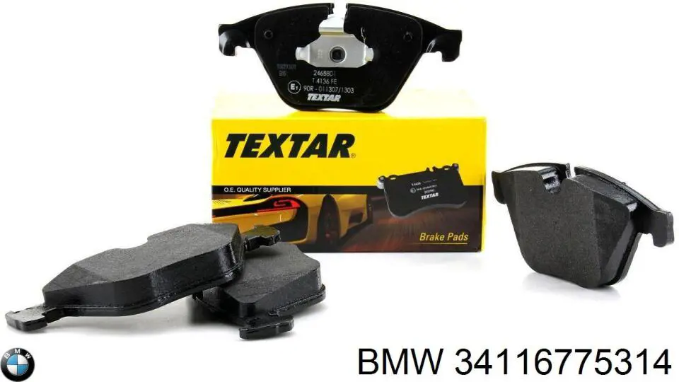 34116775314 BMW Передні гальмівні колодки