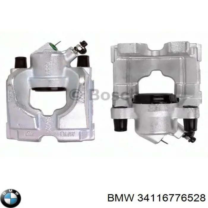 34116776528 BMW Супорт гальмівний передній правий
