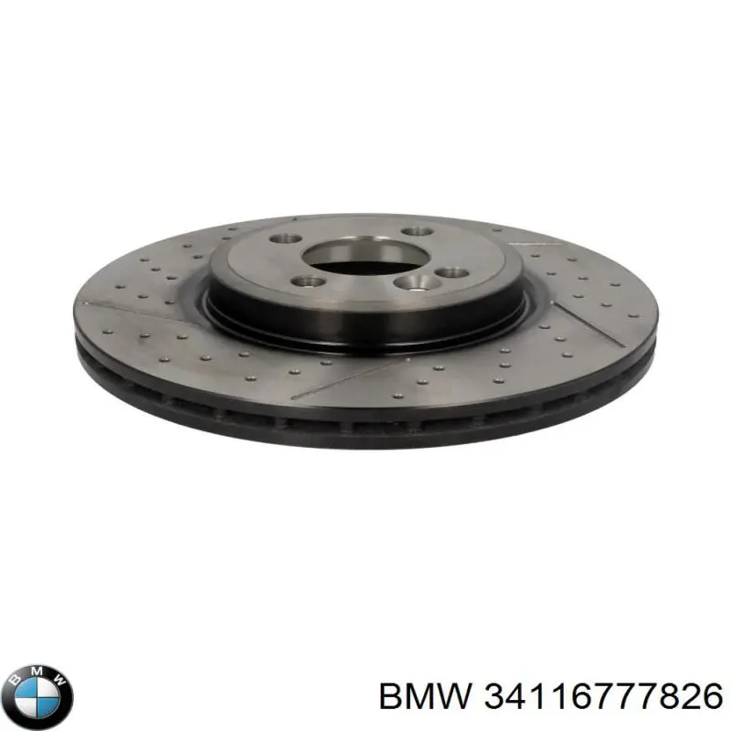 Купити 34116777826 BMW Ротор гальмівний