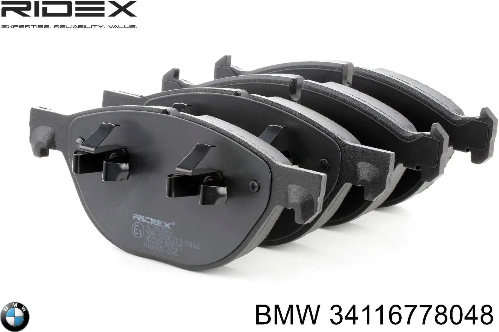 Передні тормозні колодки 34116778048 BMW