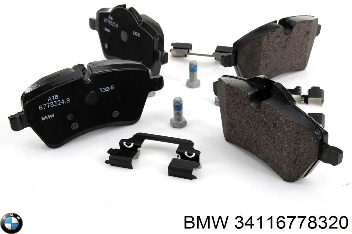 Купити 34116778320 BMW Колодки гальмівні передні, дискові