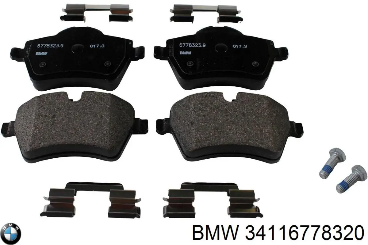 Гальмівні колодки BMW 34116778320 ціна, від 45.37 USD