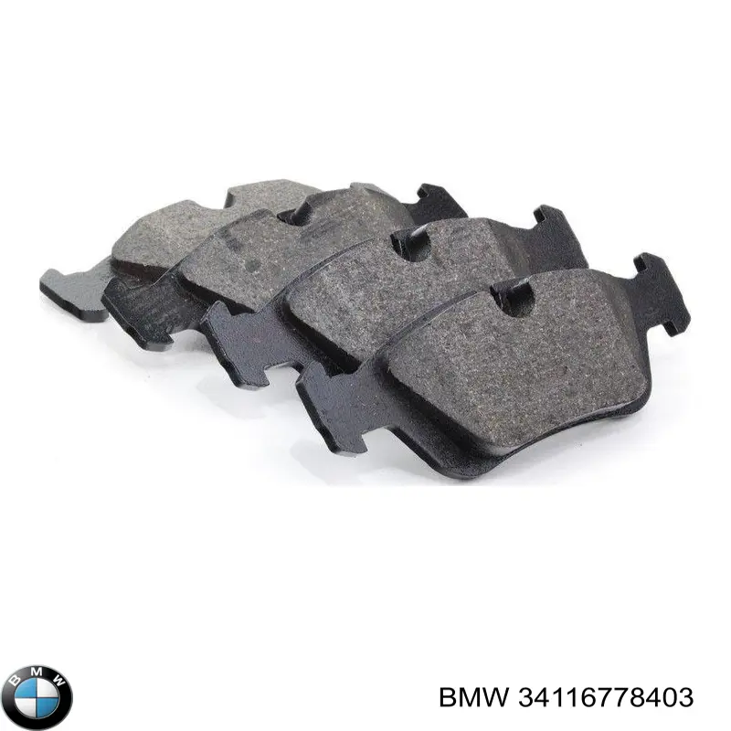 Передні тормозні колодки 34116778403 BMW