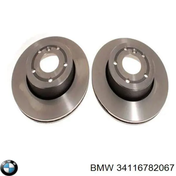 Диск переднього гальма BMW 34116782067 ціна, від 252.98 USD