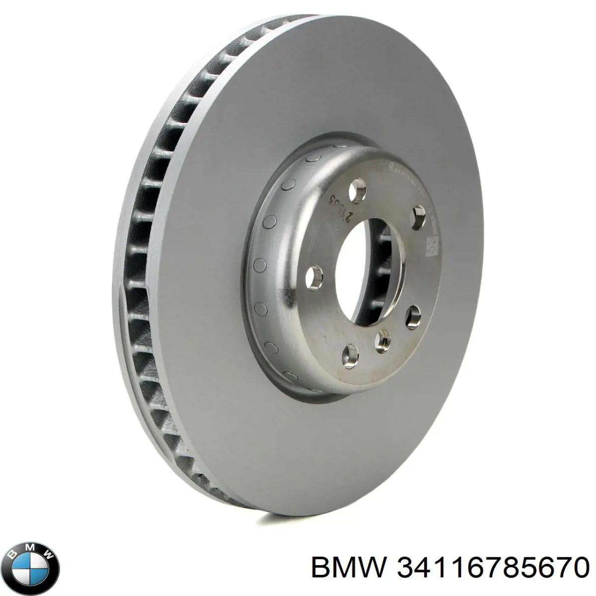 Диск гальмівний передній BMW 34116785670