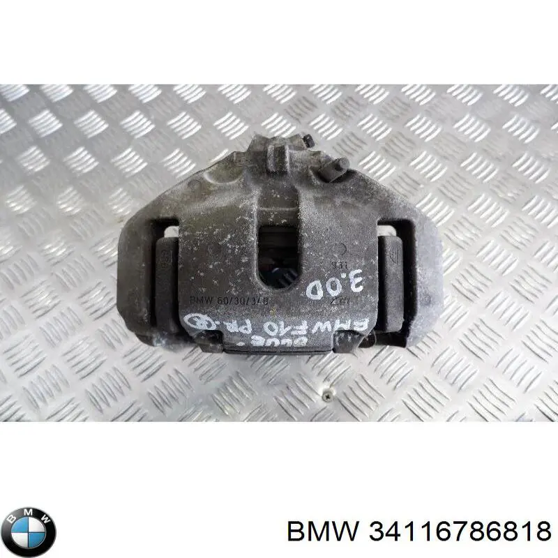 Купити 34116786818 BMW Супорт гальмівний передній правий