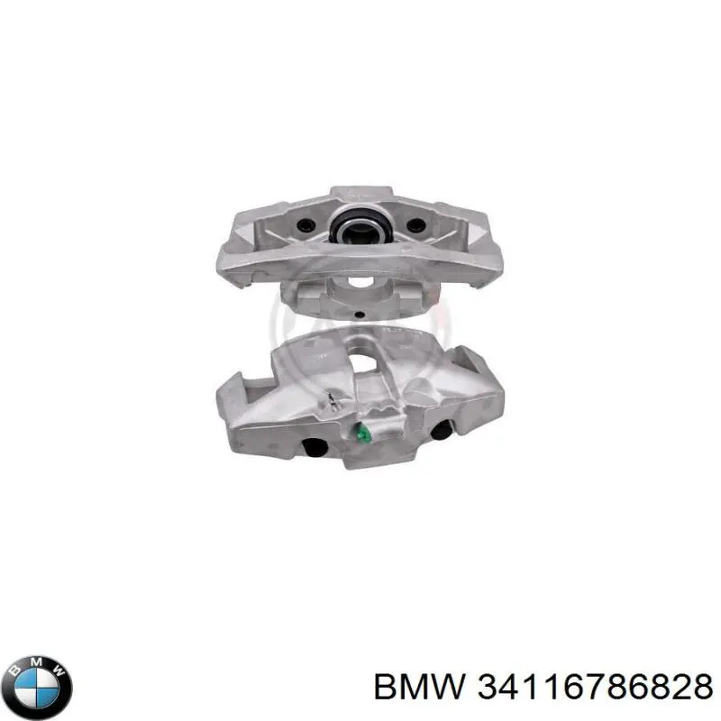 34116786828 BMW Супорт гальмівний передній правий