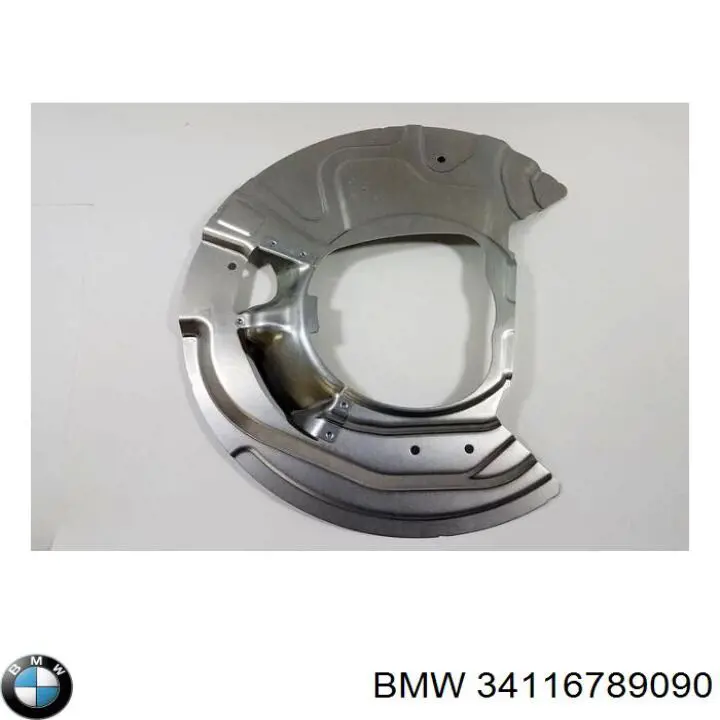 Купити 34116789090 BMW Захист гальмівного диска, переднього, правого