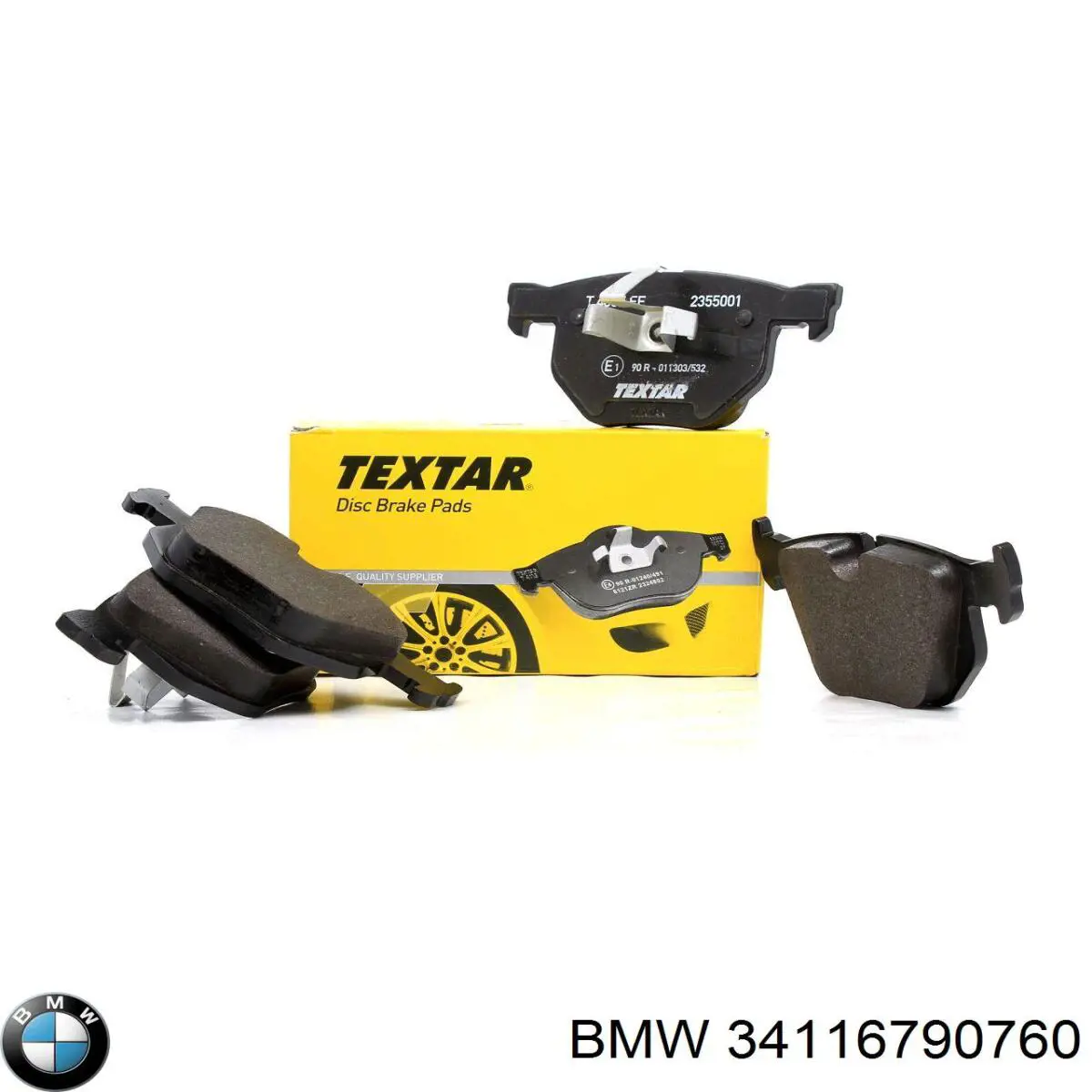 34116790760 BMW Передні гальмівні колодки