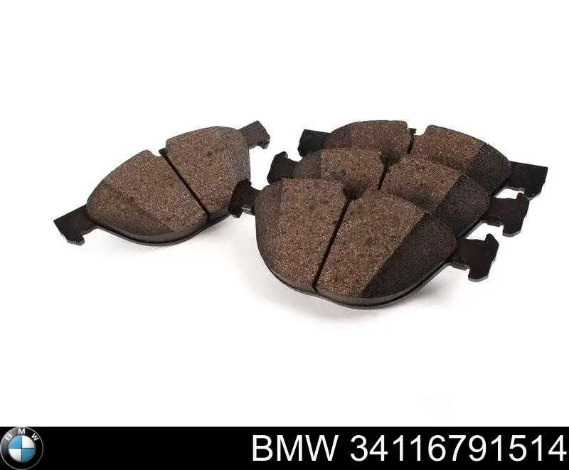 Купити 34116791514 BMW Колодки гальмівні передні, дискові