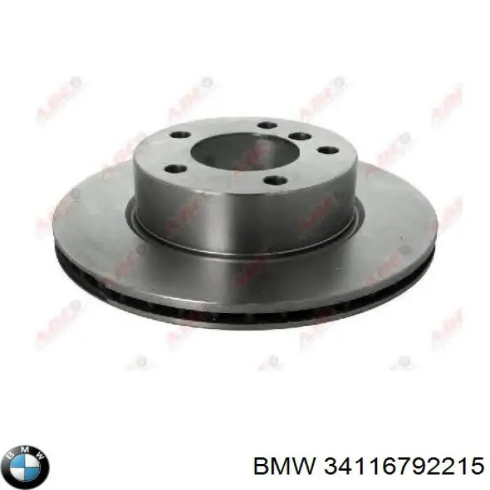 Купити 34116792215 BMW Ротор гальмівний
