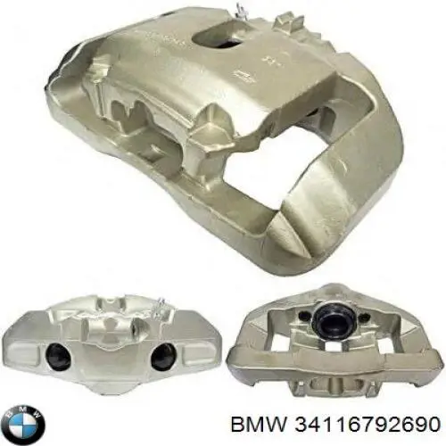 Купити 34116792690 BMW Супорт гальмівний передній правий