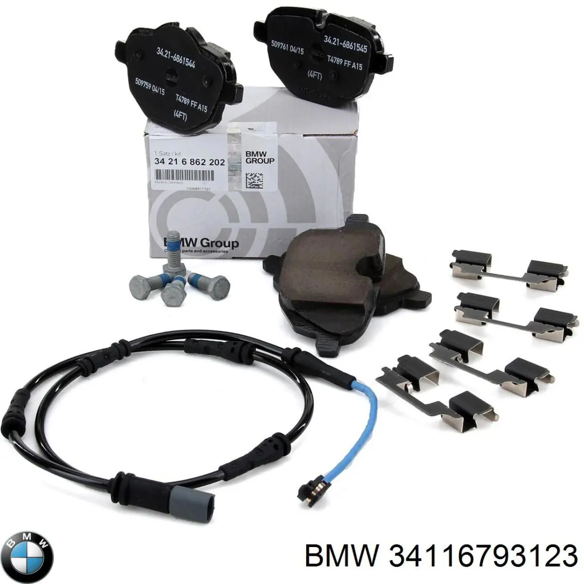 Диск гальмівний передній BMW 34116793123