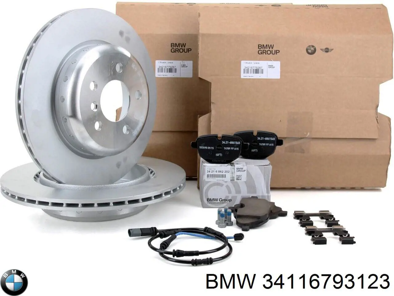 Купити 34116793123 BMW Ротор гальмівний
