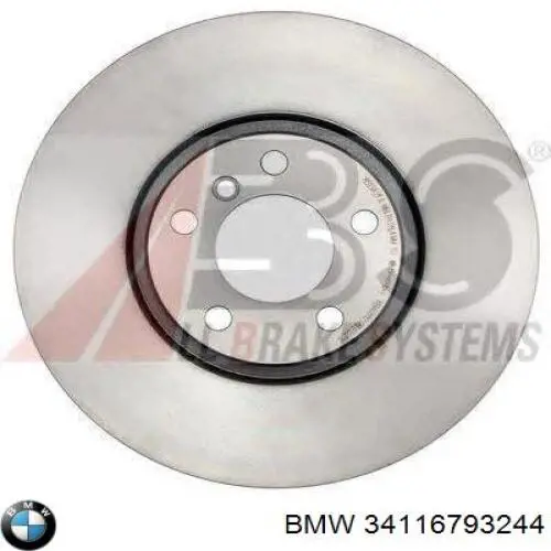 Купити 34116793244 BMW Ротор гальмівний