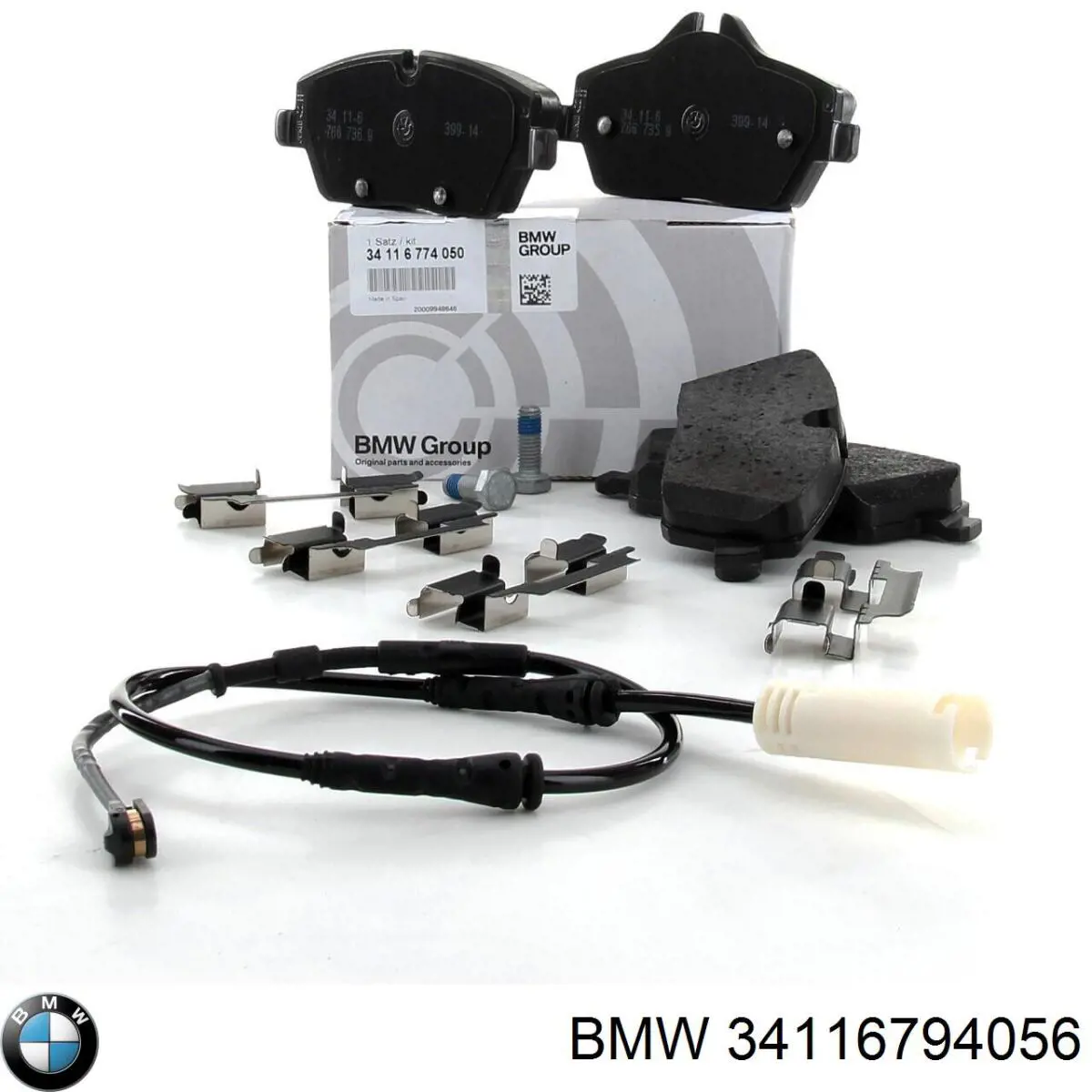 Гальмівні колодки BMW 34116794056 ціна, від 23.58 USD