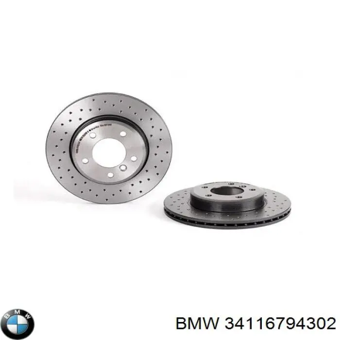 Купити 34116794302 BMW Ротор гальмівний