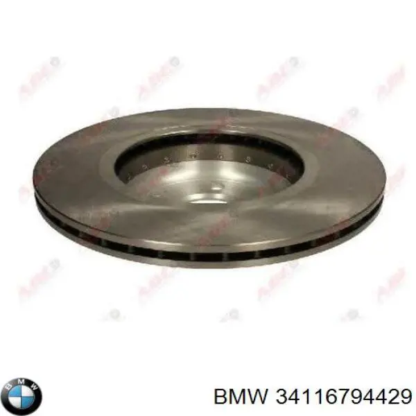 Купити 34116794429 BMW Ротор гальмівний