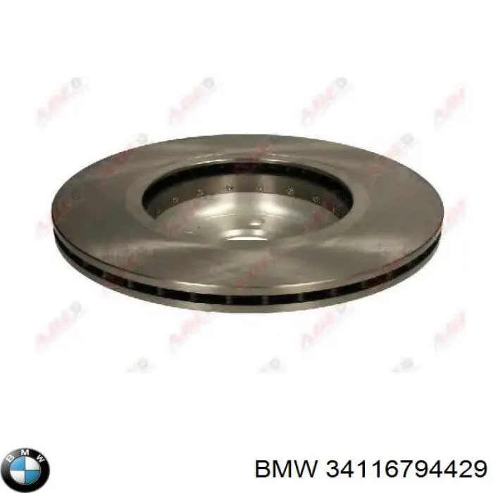 Диск переднього гальма BMW 34116794429 ціна, від 85.98 USD