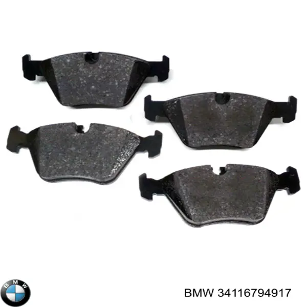 Тормозні колодки BMW 34116794917