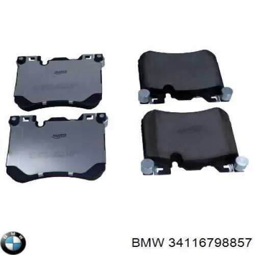 Купити 34116798857 BMW Колодки гальмівні передні, дискові