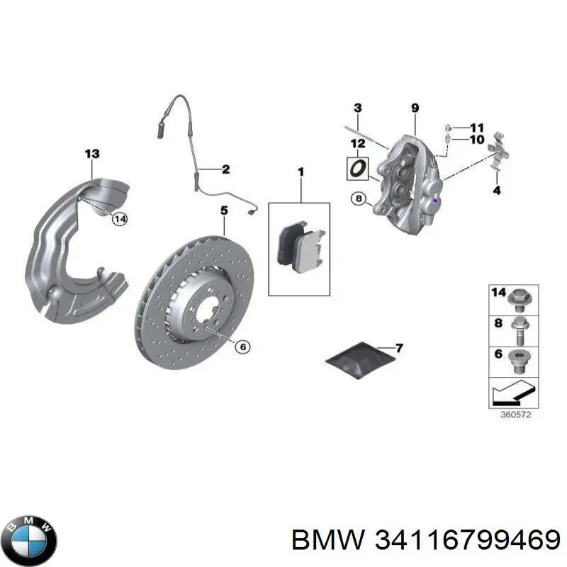  34116799469 BMW