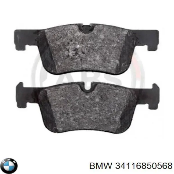 34116850568 BMW Передні гальмівні колодки
