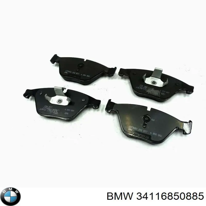 34116850885 BMW Передні гальмівні колодки