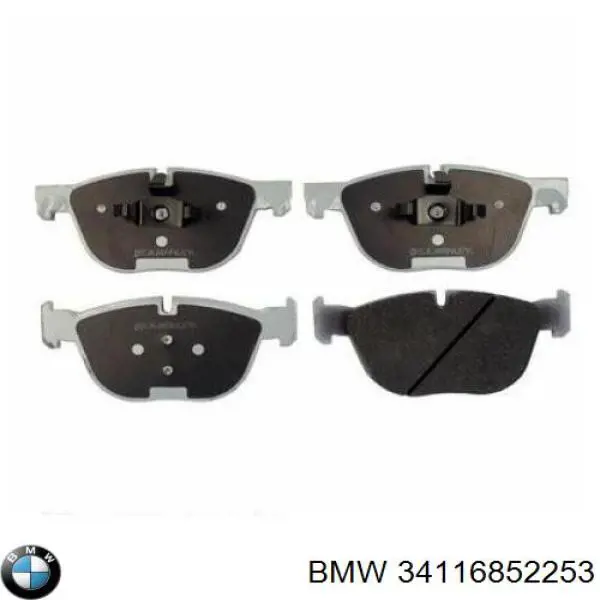Гальмівні колодки BMW 34116852253 ціна, від 215.47 USD