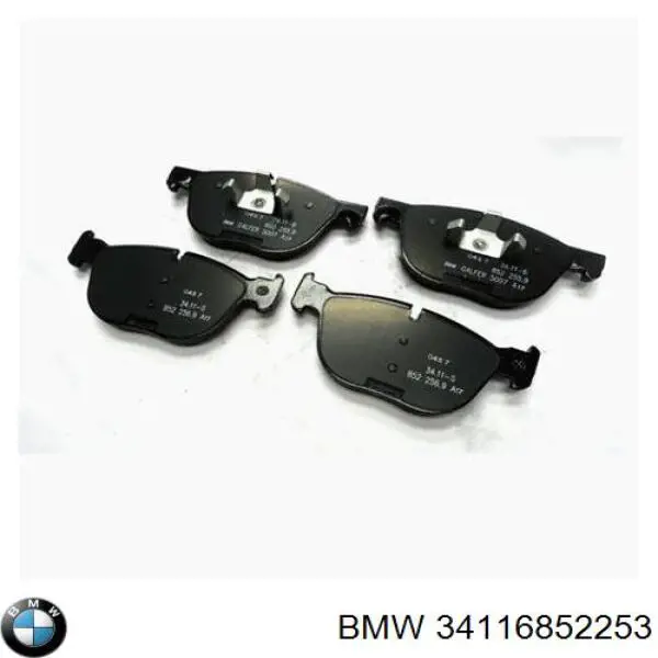 Купити 34116852253 BMW Колодки гальмівні передні, дискові