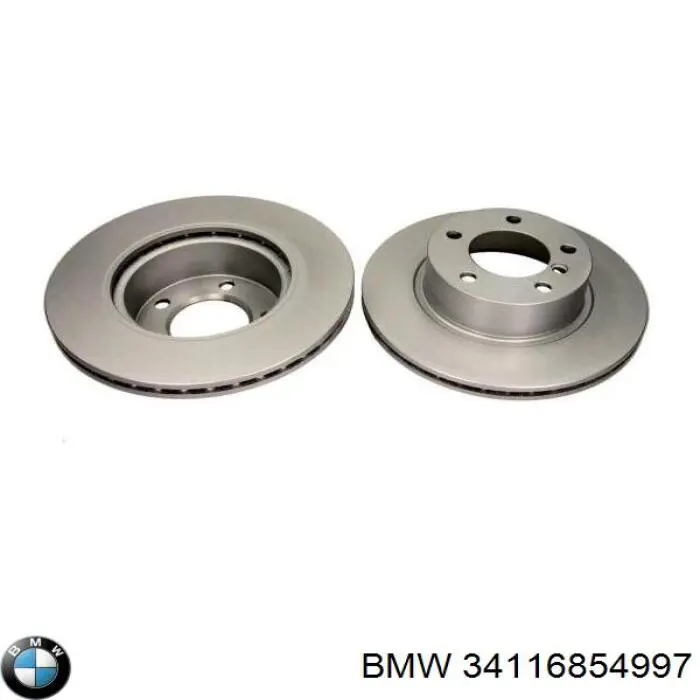Диск переднього гальма BMW 34116854997 ціна, від 49.03 USD