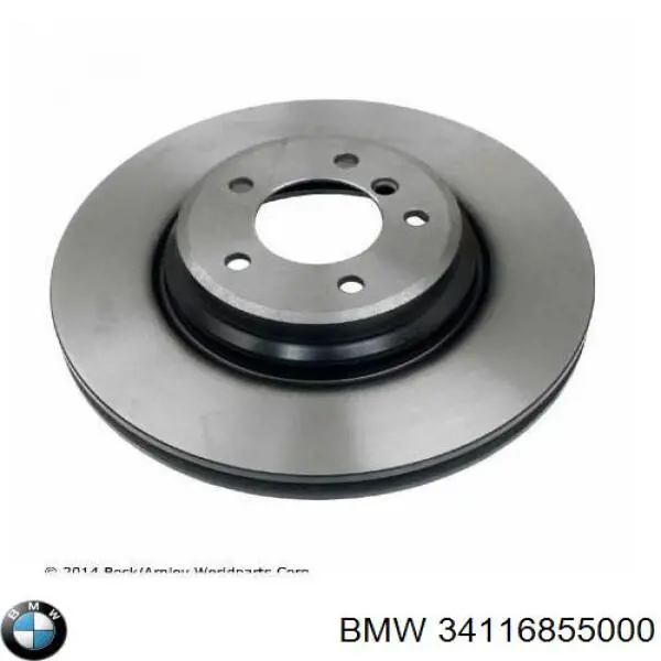 Купити 34116855000 BMW Ротор гальмівний