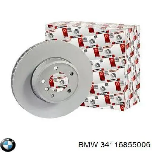 Купити 34116855006 BMW Ротор гальмівний