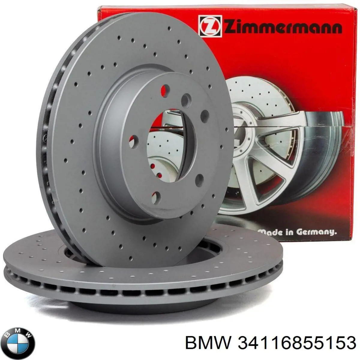 Купити 34116855153 BMW Ротор гальмівний