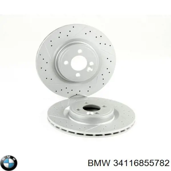 Диск переднього гальма BMW 34116855782 ціна, від 100.04 USD