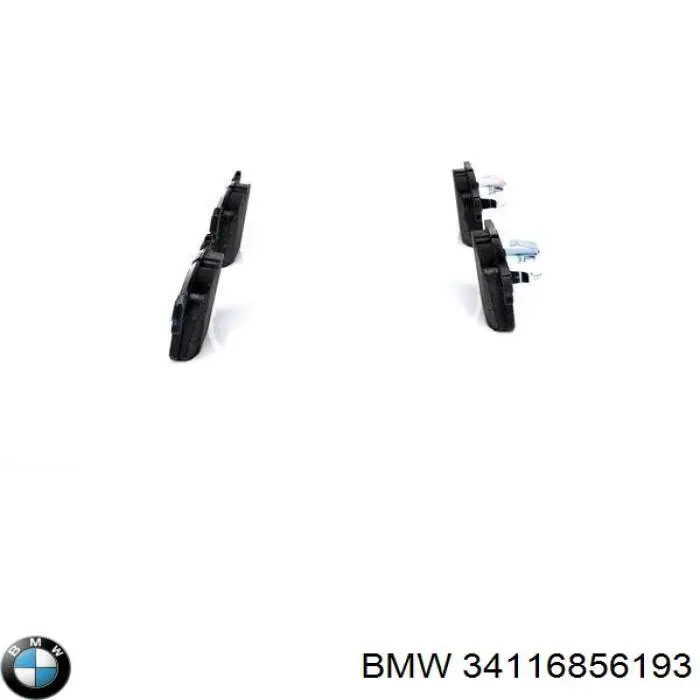 Передні тормозні колодки 34116856193 BMW