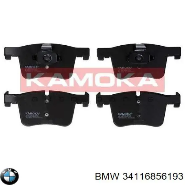 Тормозні колодки BMW 34116856193